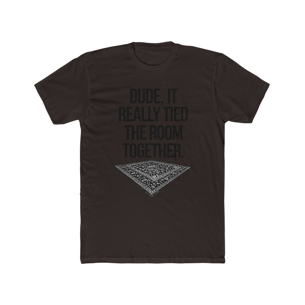Big Lebowski Tied the Room Together T Shirt | The Big Lebowski - alternate angle 2, merchandise