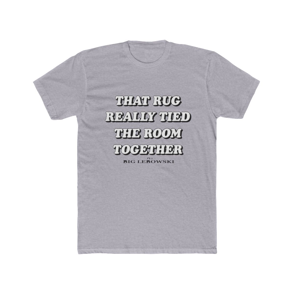 Rug Really Tied Room Together Girls T Shirt | The Big Lebowski - alternate angle 4, merchandise