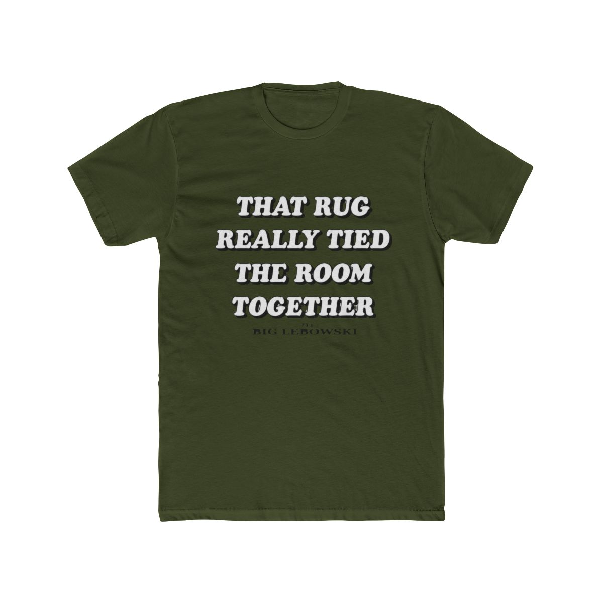 Rug Really Tied Room Together Girls T Shirt | The Big Lebowski - alternate angle 5, merchandise