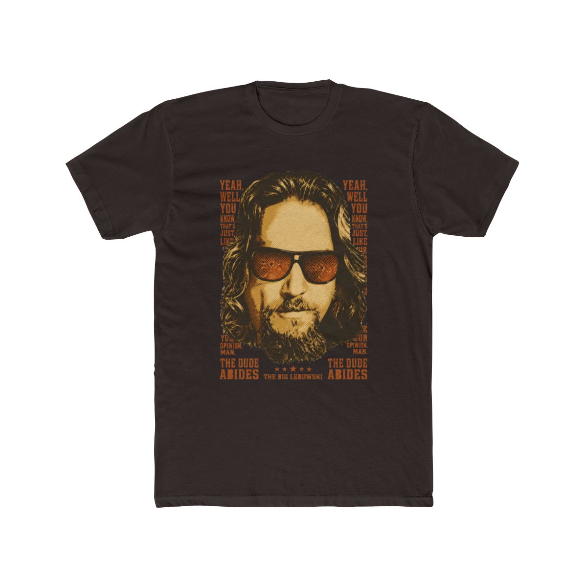 Big Lebowski The Dude T Shirt | The Big Lebowski - alternate angle 2, merchandise