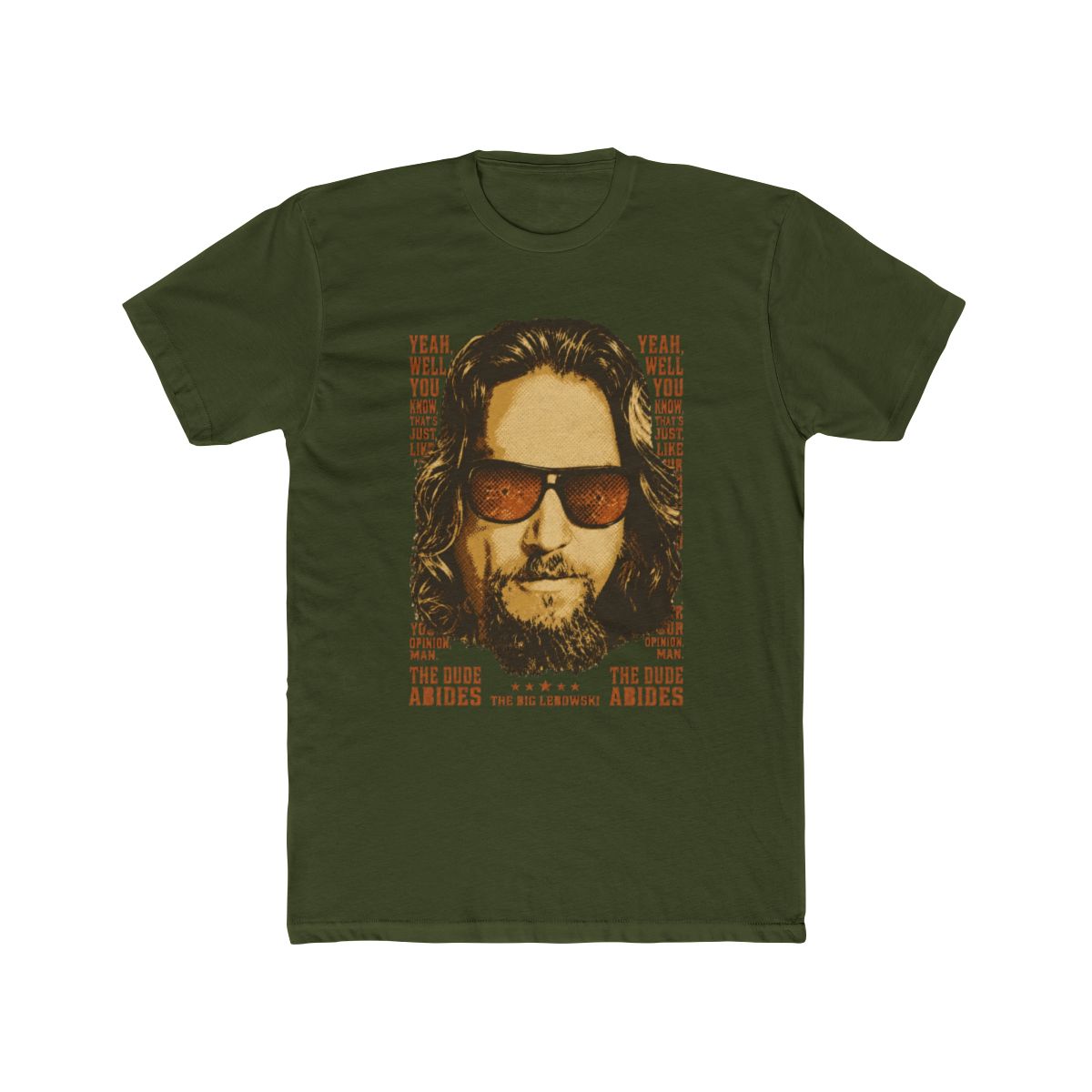 Big Lebowski The Dude T Shirt | The Big Lebowski - alternate angle 5, merchandise